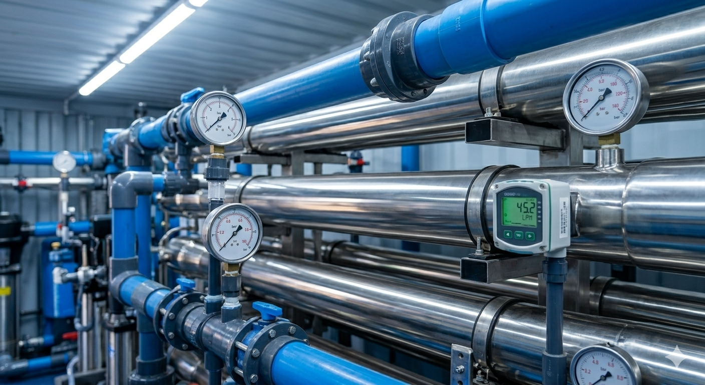 Containerized water treatment plant
